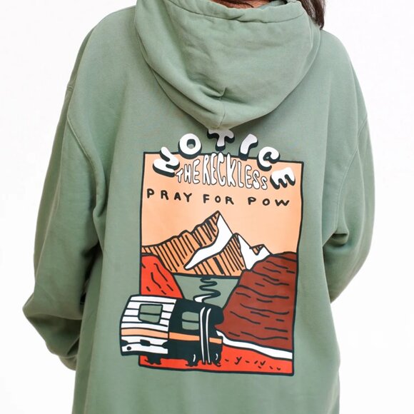 Notice The Reckless On The Road Hoodie - Picture 1 of 5